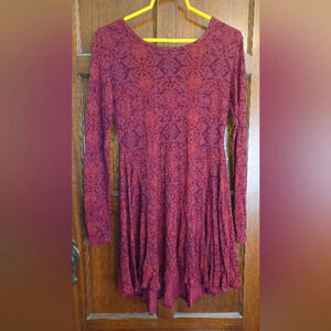 A Plume and Thread Asymmetrical Boho Dress